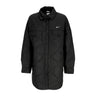 Nike, Giacca Coach Jacket Donna W Sportswear Essentials Quilted Trench, Black/white