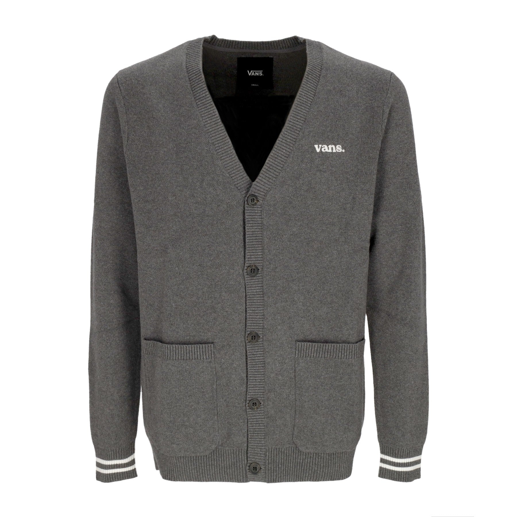 Vans, Cardigan Uomo Halecrest Cardigan, Charcoal Heather