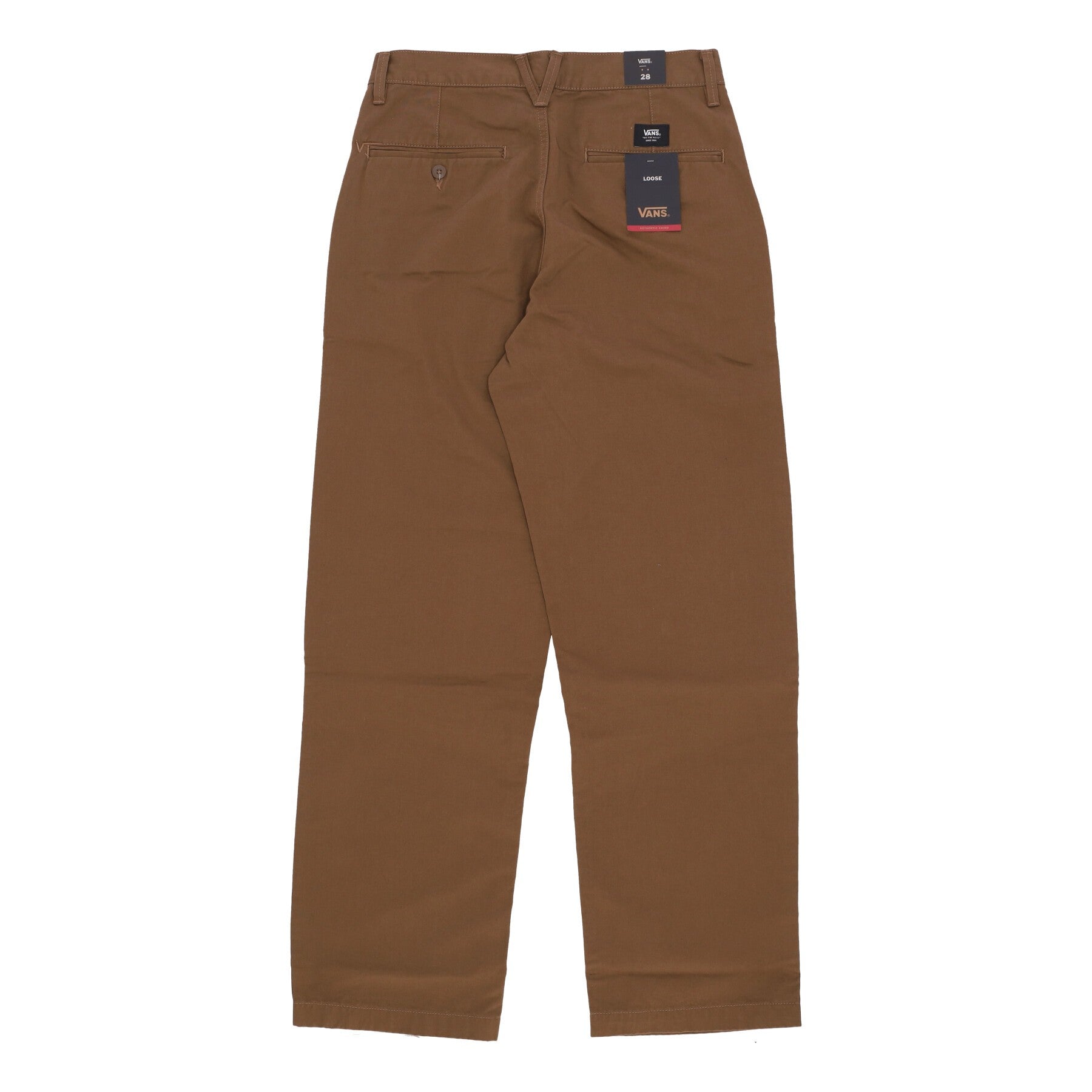 Vans, Pantalone Lungo Uomo Authentic Chino Loose Dk Pant, 