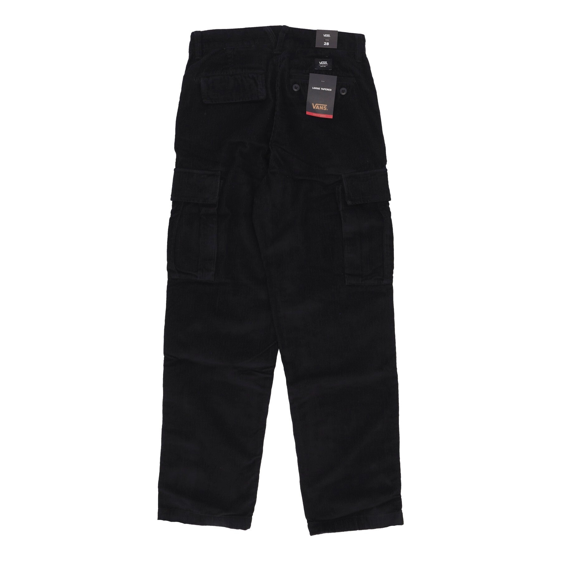 Vans, Pantalone Lungo Uomo Service Cargo Cord Loose Tapered Pant, 