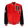 Mitchell & Ness, Giubbotto College Uomo Nba Team Legacy Varsity Jacket Chibul, Red/black