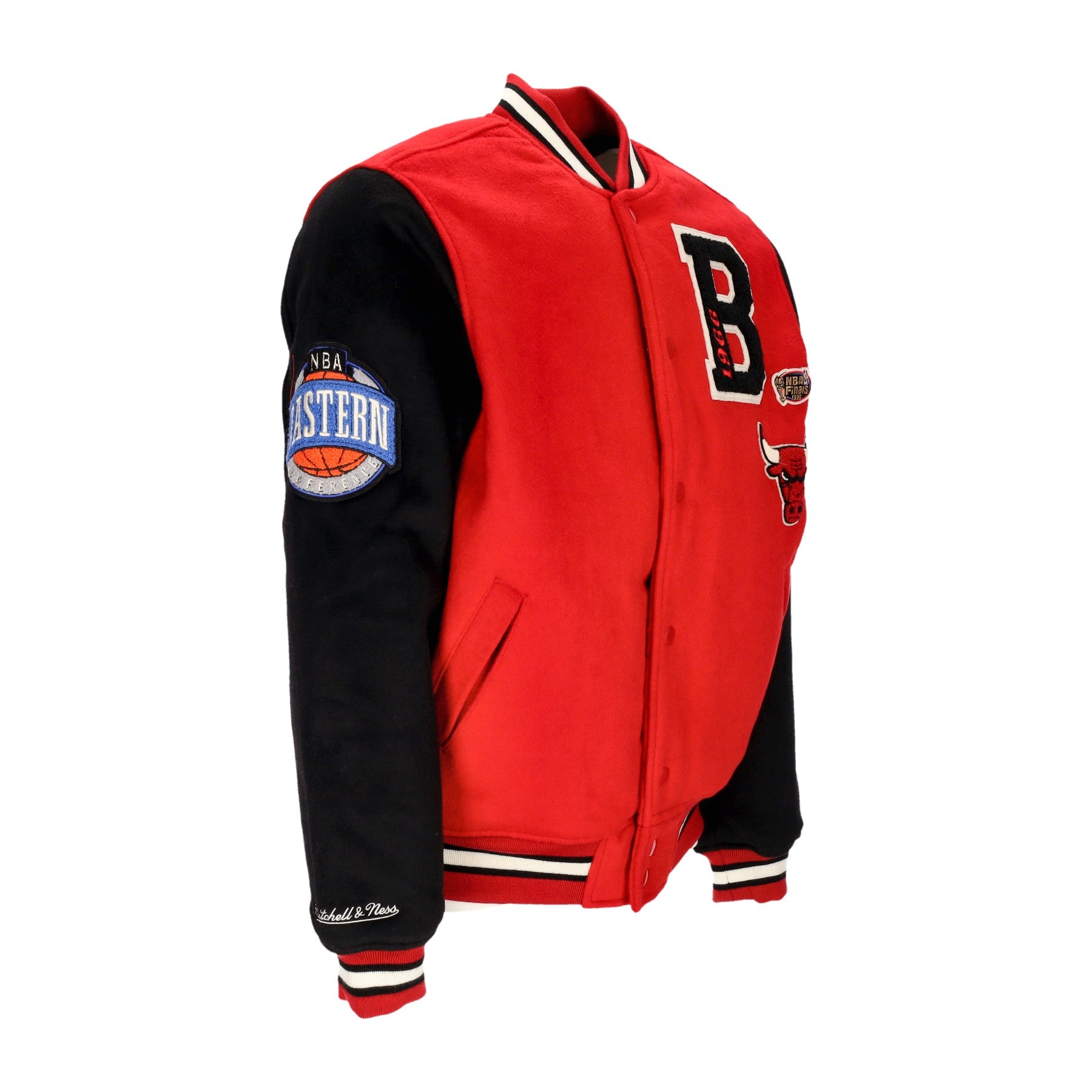 Mitchell & Ness, Giubbotto College Uomo Nba Team Legacy Varsity Jacket Chibul, 