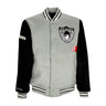 Mitchell & Ness, Giubbotto College Uomo Nfl Team Legacy Varsity Jacket Oakrai, Black/silver