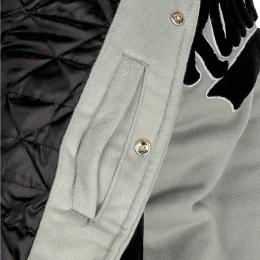 Mitchell & Ness, Giubbotto College Uomo Nfl Team Legacy Varsity Jacket Oakrai, 