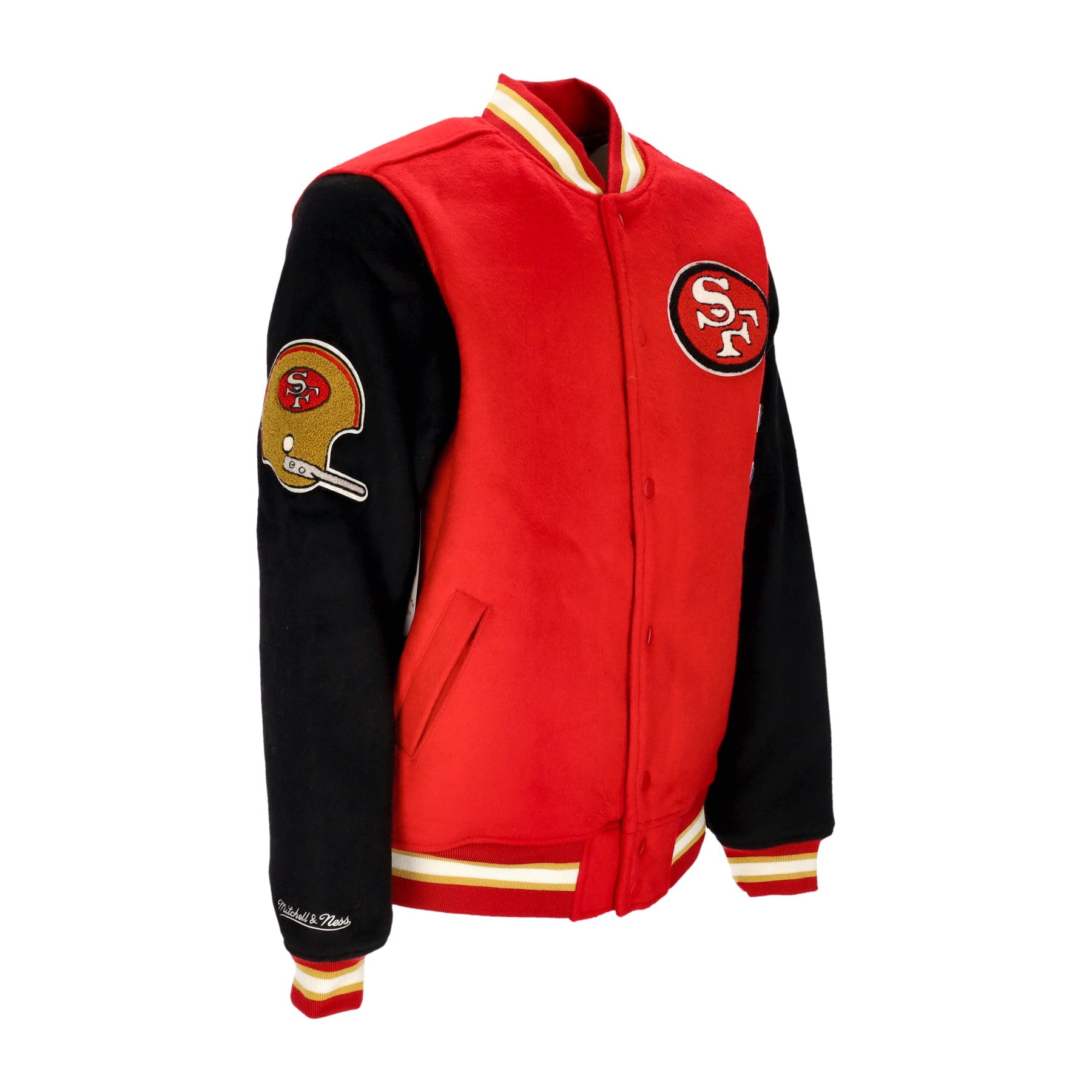 Mitchell & Ness, Giubbotto College Uomo Nfl Team Legacy Varsity Jacket Saf49e, 