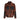 Funky, Felpa Collo Alto Uomo Tribe Full Zipper Fleece, Rust