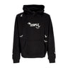 Staple, Felpa Leggera Cappuccio Uomo Flock Logo Hoodie, Black