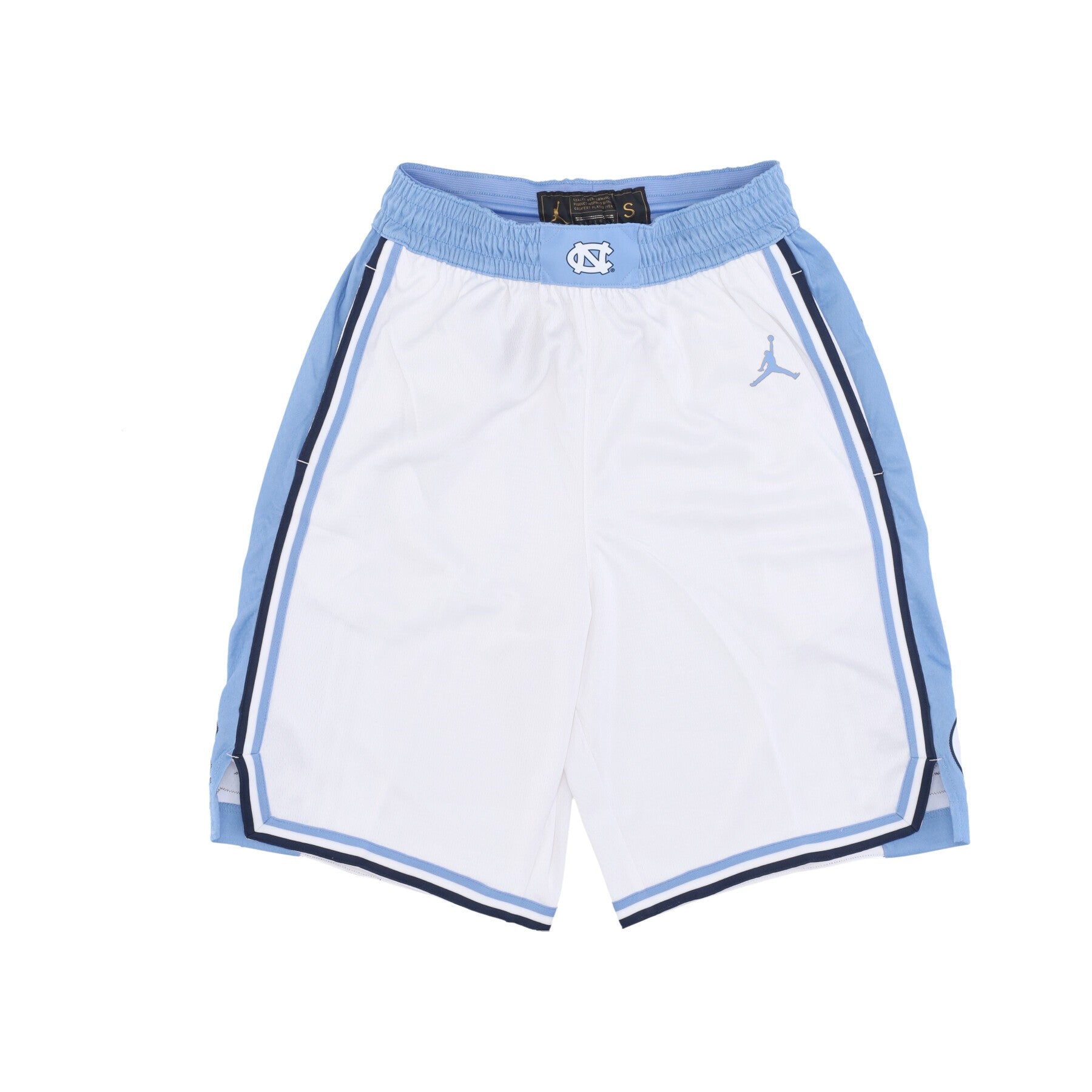 Jordan Nba, Pantaloncino Basket Uomo Ncaa Limited Home Short Unchee, White/valor Blue