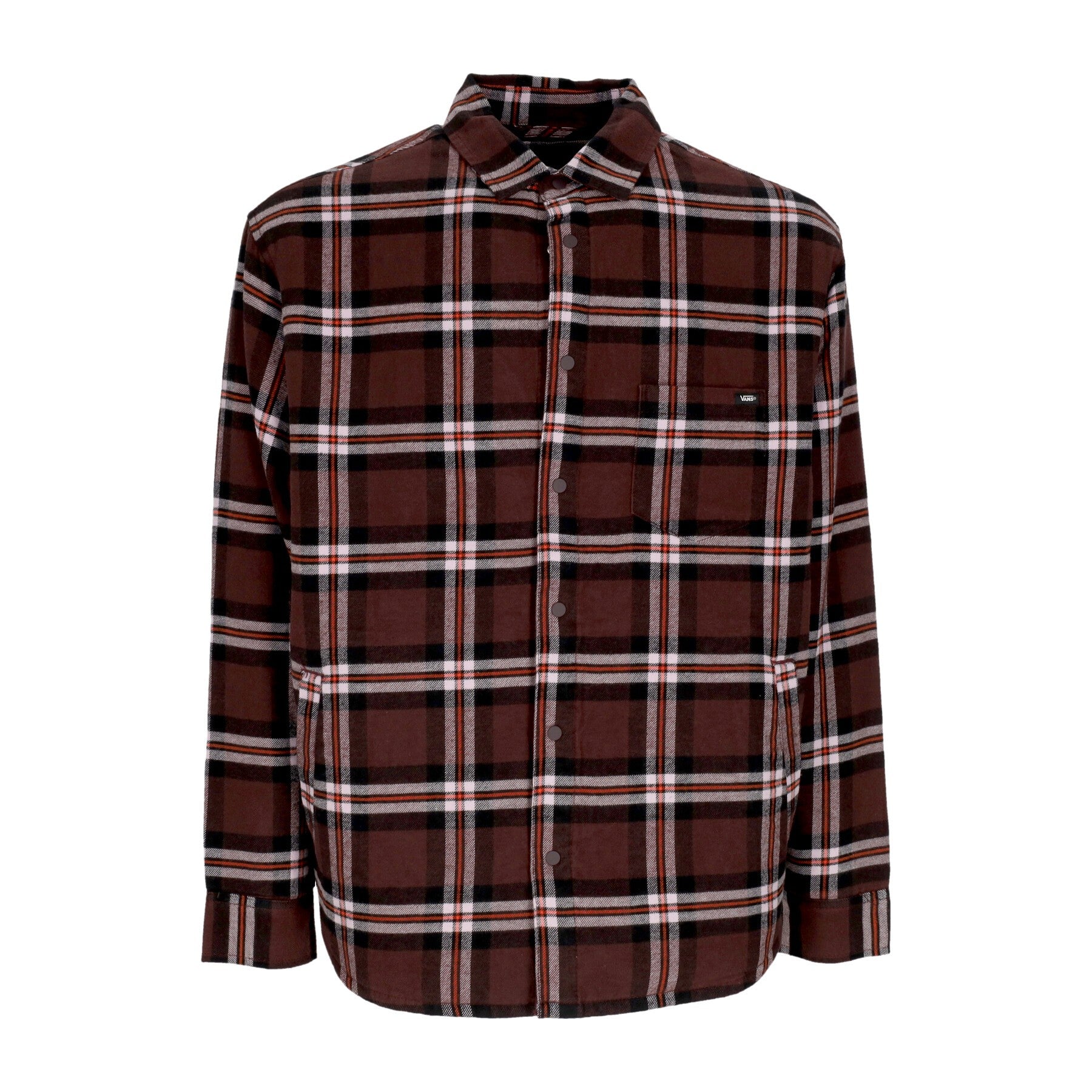 Vans, Camicia Imbottita Uomo Kesler L/s Woven Shirt, Fudge/lavender Frost