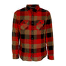 Vans, Camicia Manica Lunga Uomo Box Flannel Shirt, Chili Pepper/sepia