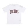 Dickies, Maglietta Uomo Aitkin Tee, White/fired Brick