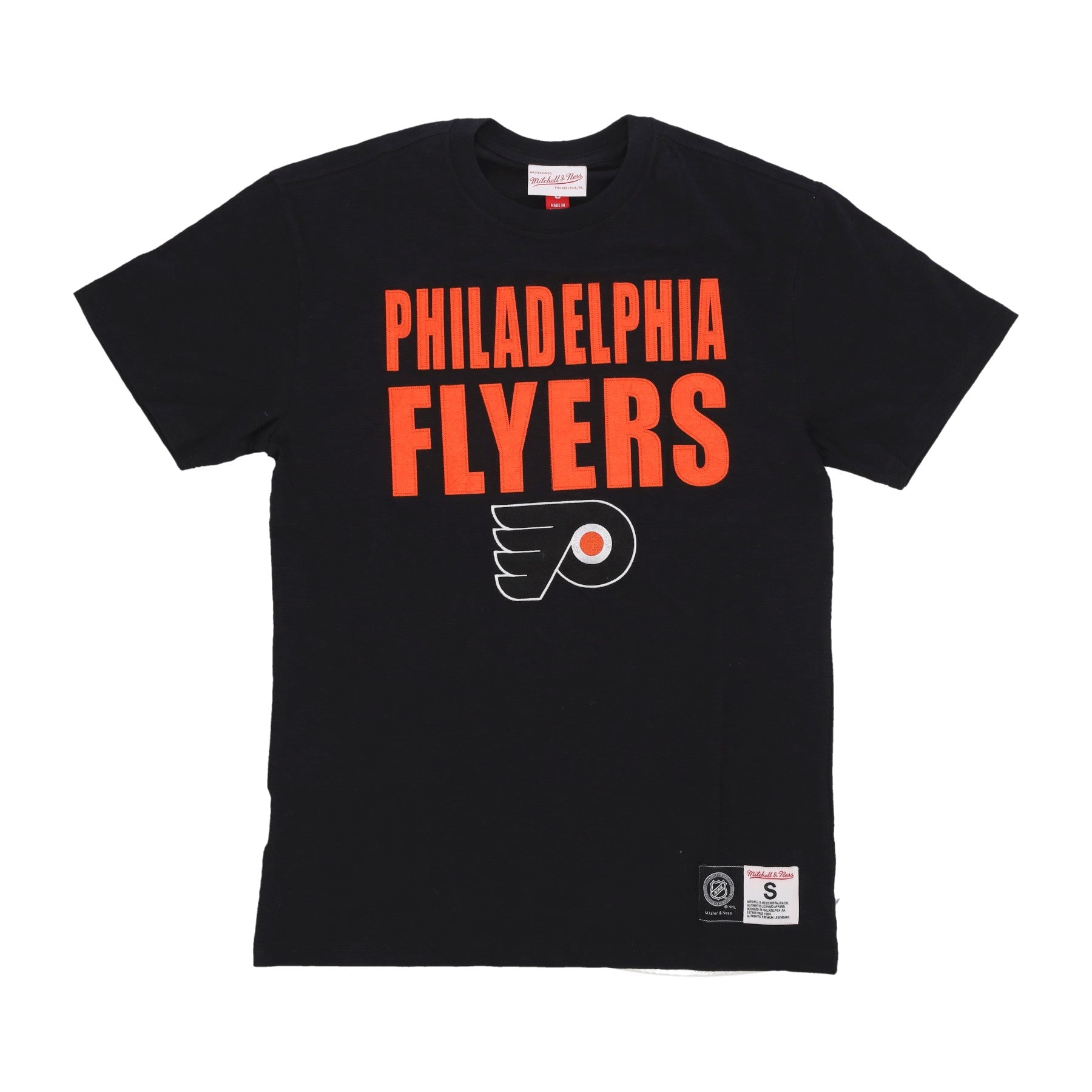 Mitchell & Ness, Maglietta Uomo Nhl Legendary Slub Tee Phifly, Original Team Colors