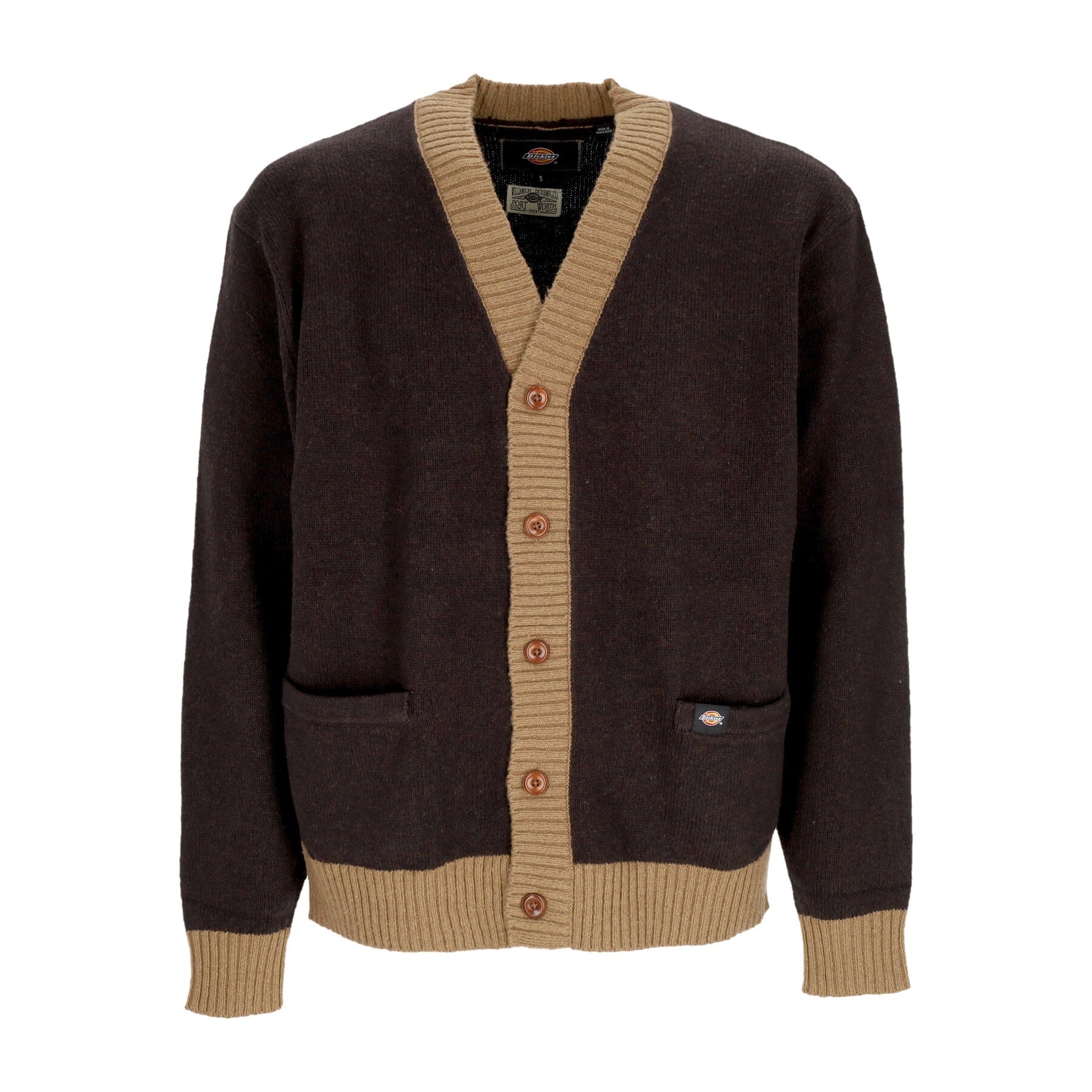 Dickies, Cardigan Uomo Lucas Cardigan, Black