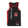 Nike Nba, Canotta Basket Uomo Nba City Edition 23 Swingman Jersey No 11 Demar Derozan Chibul, Black/university Red