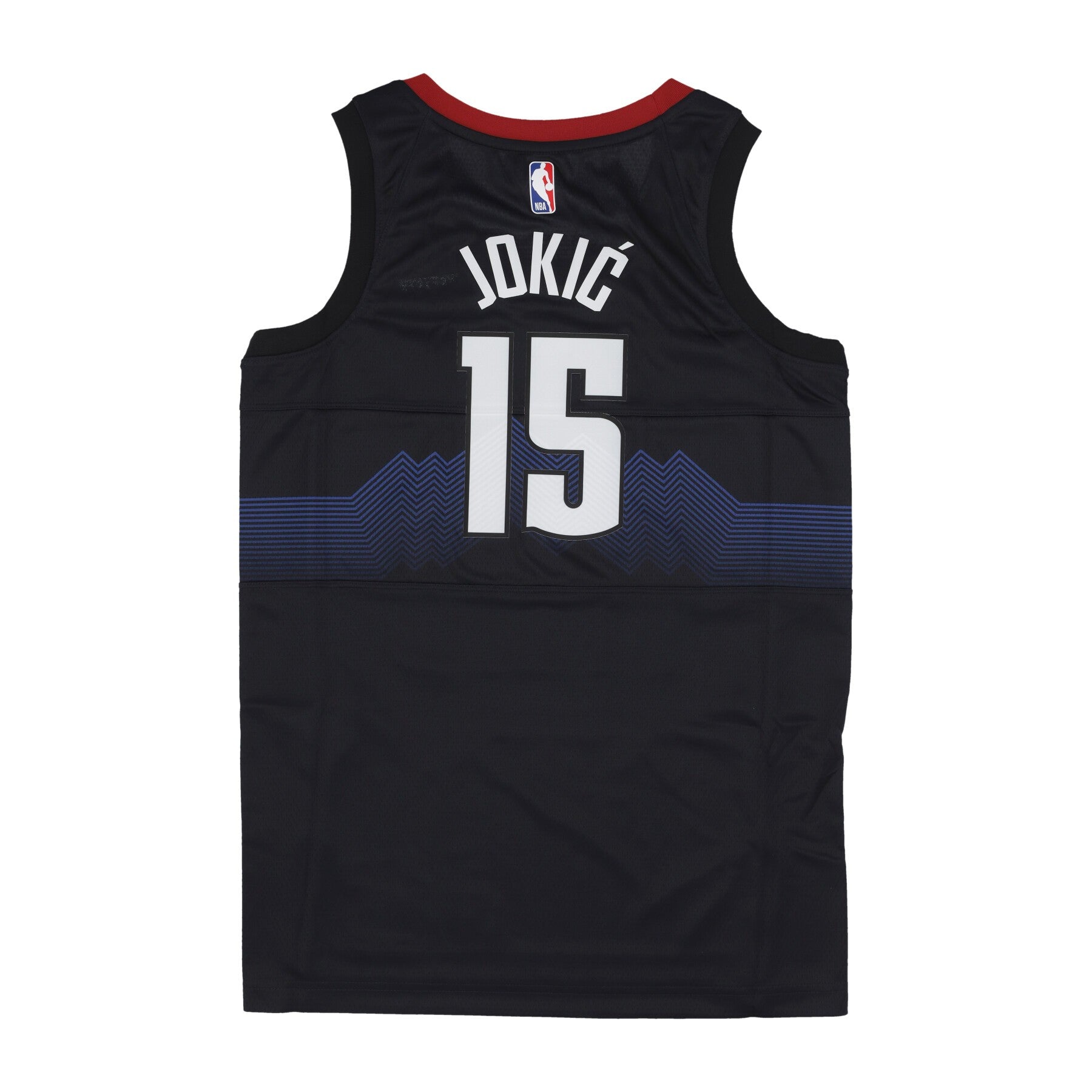 Nike Nba, Canotta Basket Uomo Nba City Edition 2023/24 Swingman Jersey No 15 Nikola Jokic Dennug, 