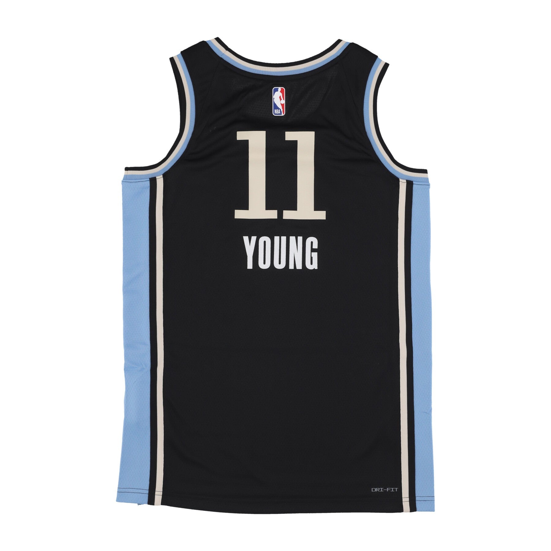 Nike Nba, Canotta Basket Uomo Nba City Edition 2023/24 Swingman Jersey No 11 Trae Young Atlhaw, 