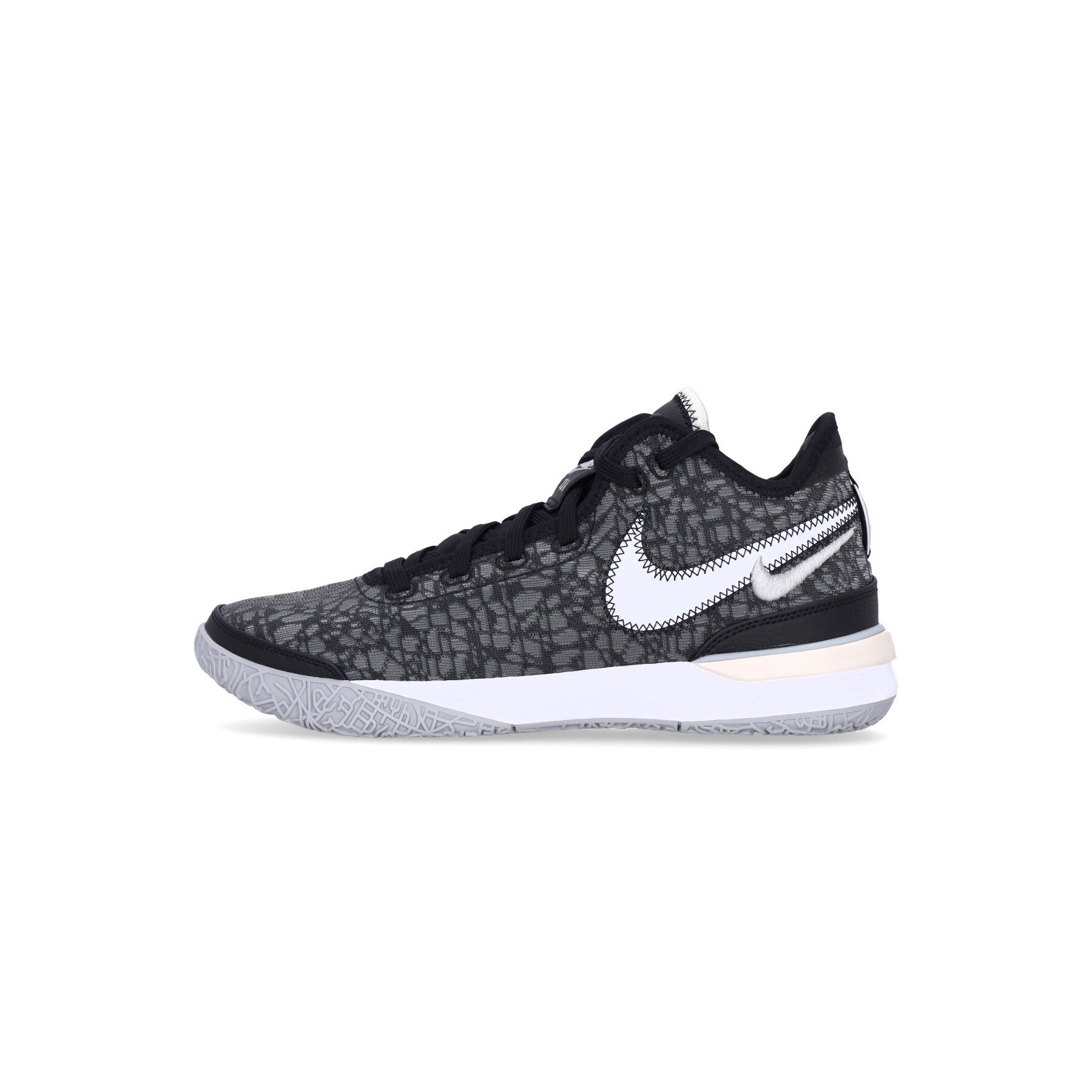 Nike Nba, Scarpa Basket Uomo Zoom Lebron Nxxt Gen, Black/wolf Grey/white/light Bone