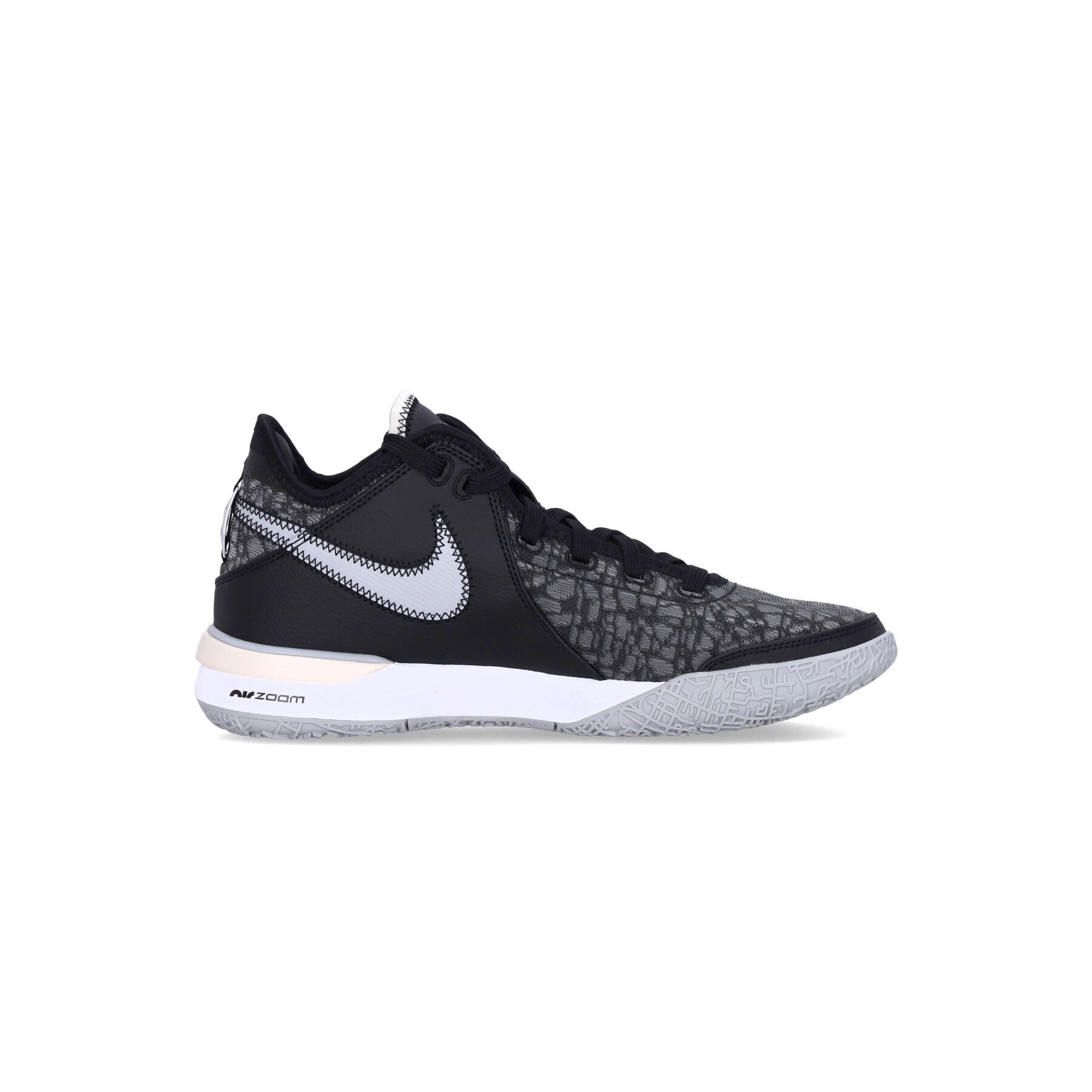 Nike Nba, Scarpa Basket Uomo Zoom Lebron Nxxt Gen, Black/wolf Grey/white/light Bone