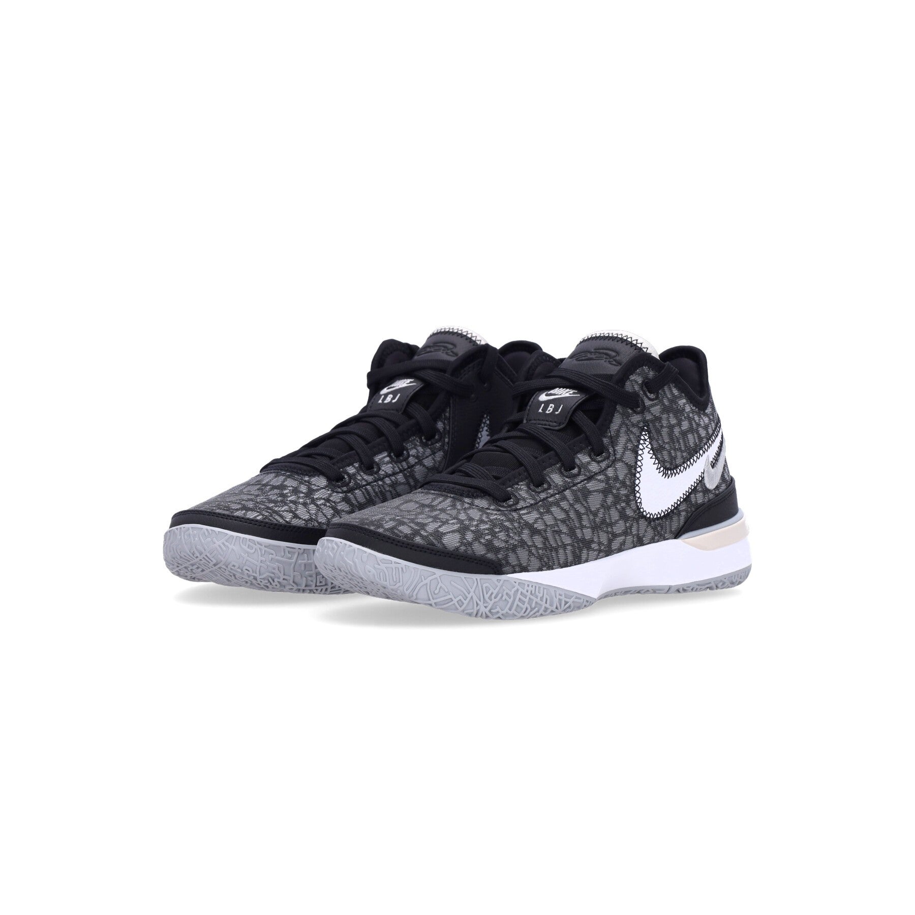Nike Nba, Scarpa Basket Uomo Zoom Lebron Nxxt Gen, Black/wolf Grey/white/light Bone