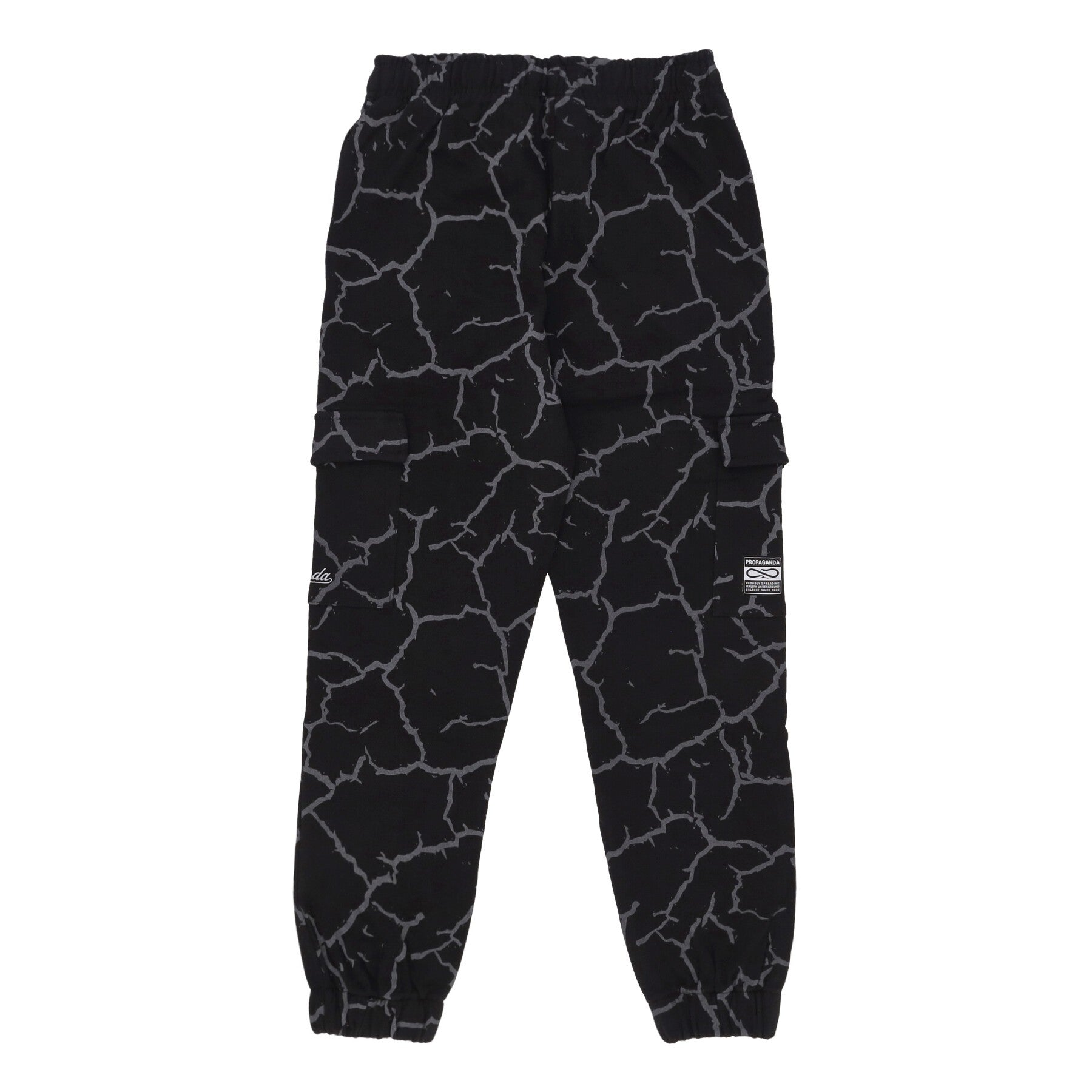 Propaganda, Pantalone Tuta Leggero Uomo Crack Cargo Pant, 