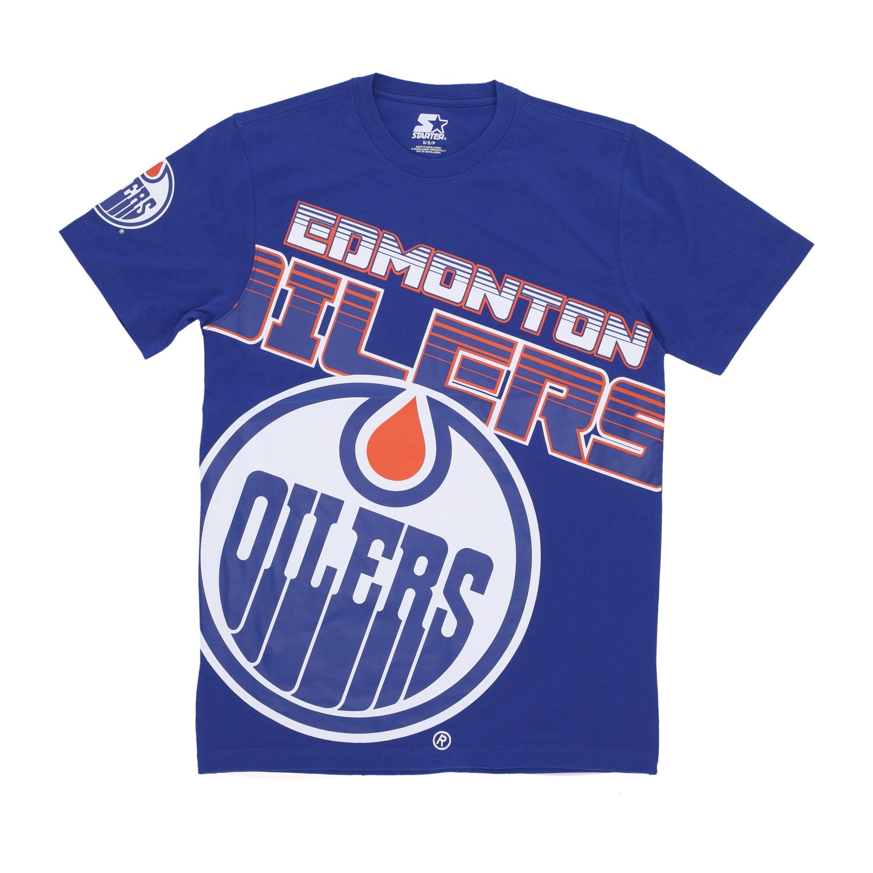 Starter, Maglietta Uomo Nhl Vintage Special Teams Tee Edmoil, Original Team Colors