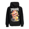 Propaganda, Felpa Cappuccio Uomo Harem Hoodie, Black