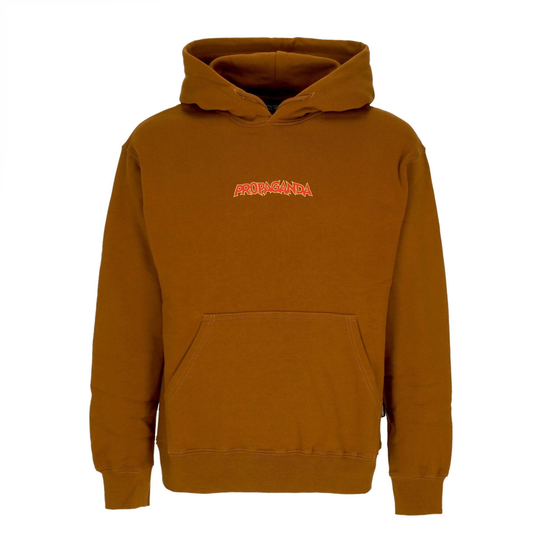 Propaganda, Felpa Cappuccio Uomo Melt Hoodie, Brown