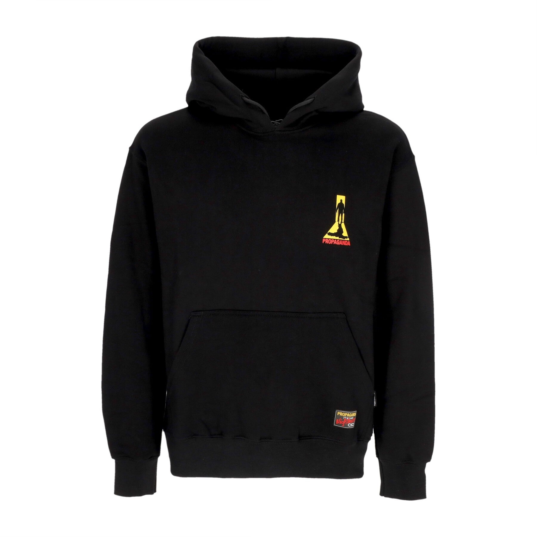 Propaganda, Felpa Cappuccio Uomo Nightmare Hoodie, Black