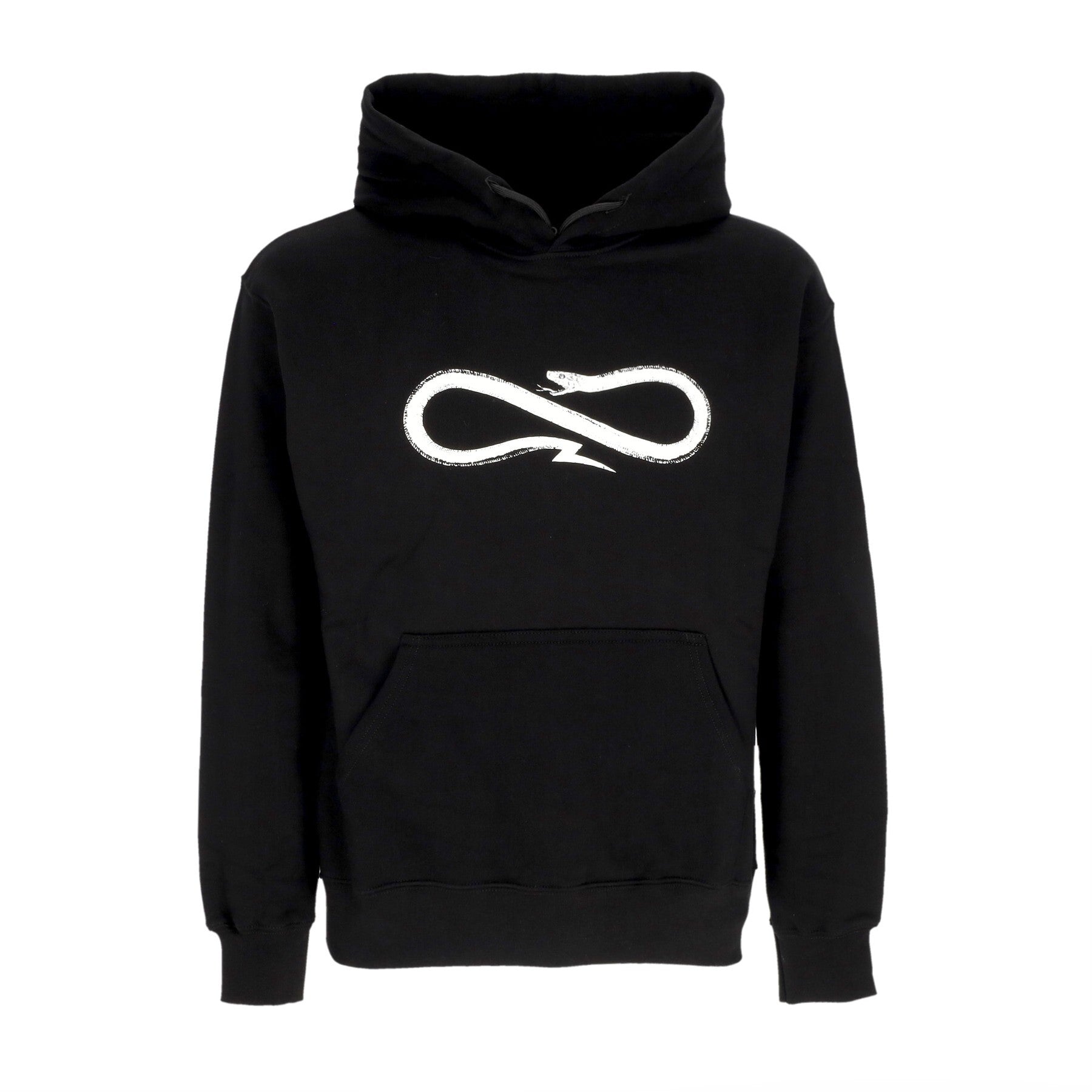 Propaganda, Felpa Cappuccio Uomo Logo Hoodie, Black