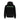 Propaganda, Felpa Cappuccio Uomo Logo Fire Hoodie, Black