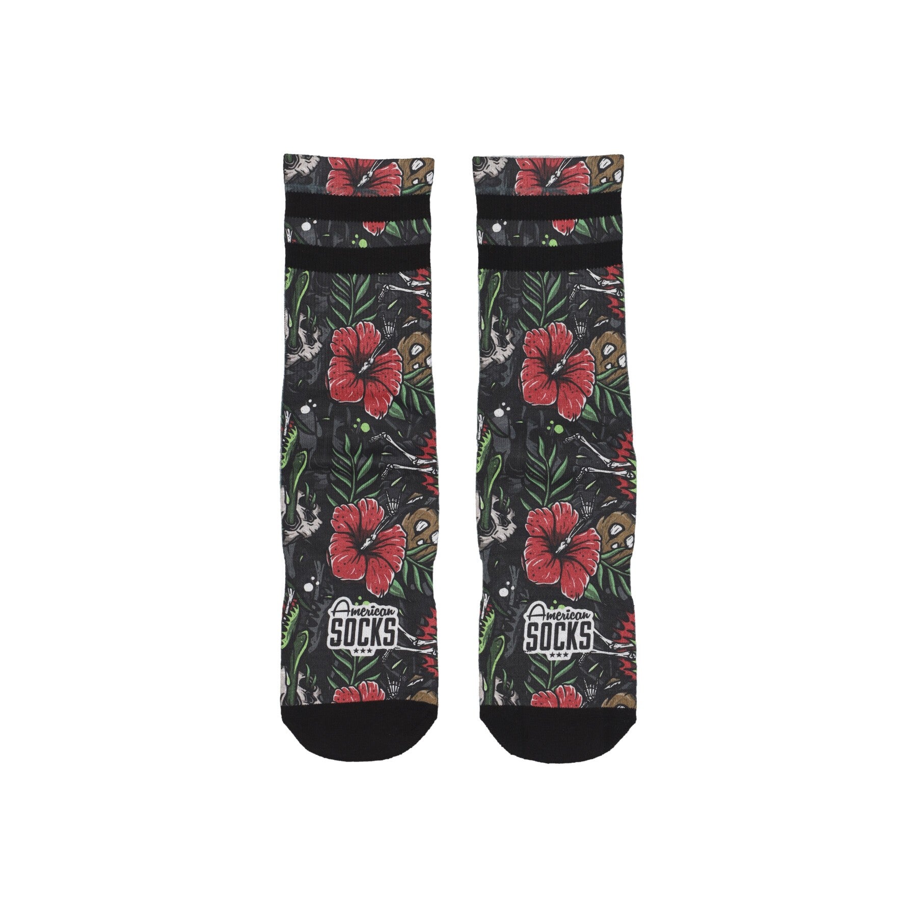 American Socks, Calza Media Uomo Signature Carnivorus, Multi