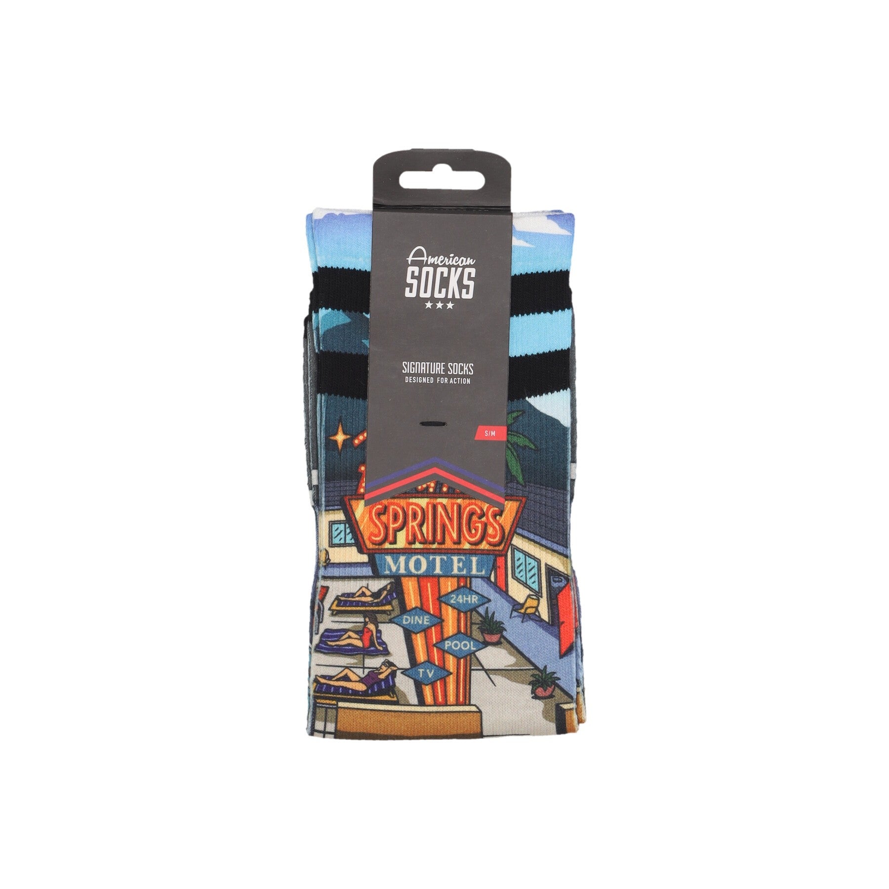 American Socks, Calza Media Uomo Signature Palm Springs Hotel, 