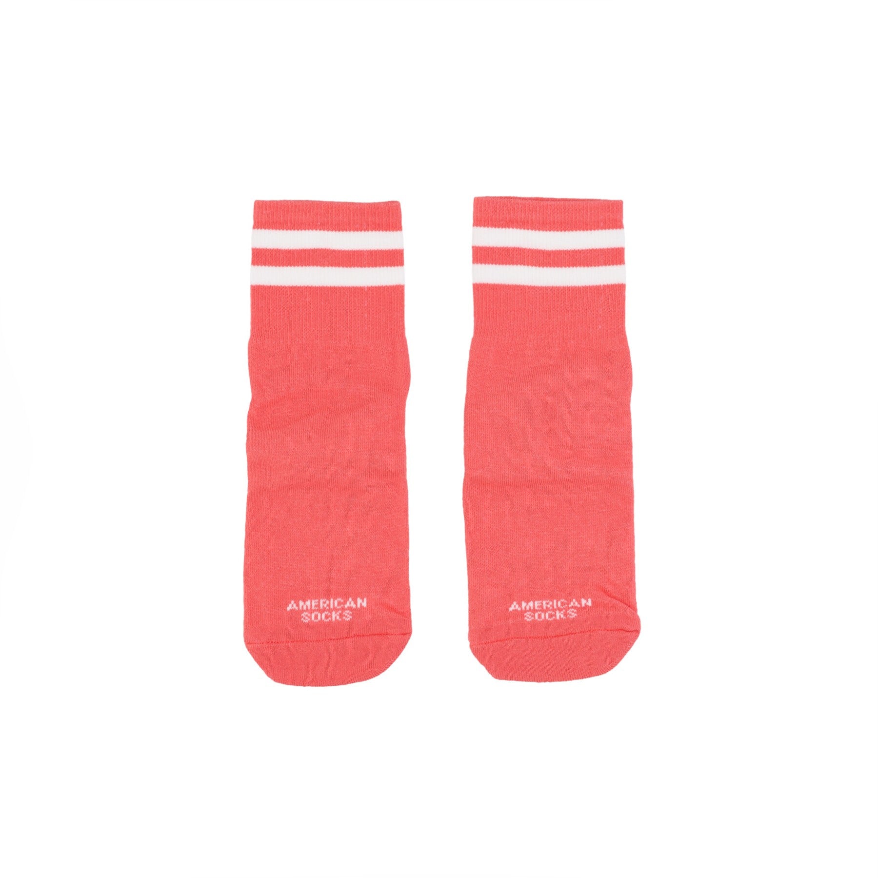 American Socks, Calza Bassa Uomo Ankle High Coral, Coral