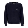 Carhartt Wip, Maglione Uomo Madison Crewneck, Dark Navy/wax