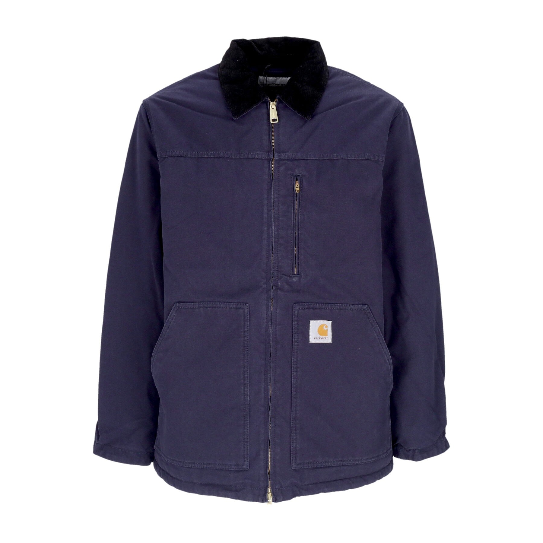 Carhartt Wip, Giubbotto Uomo Arlington Coat, Dark Navy/black Rinsed