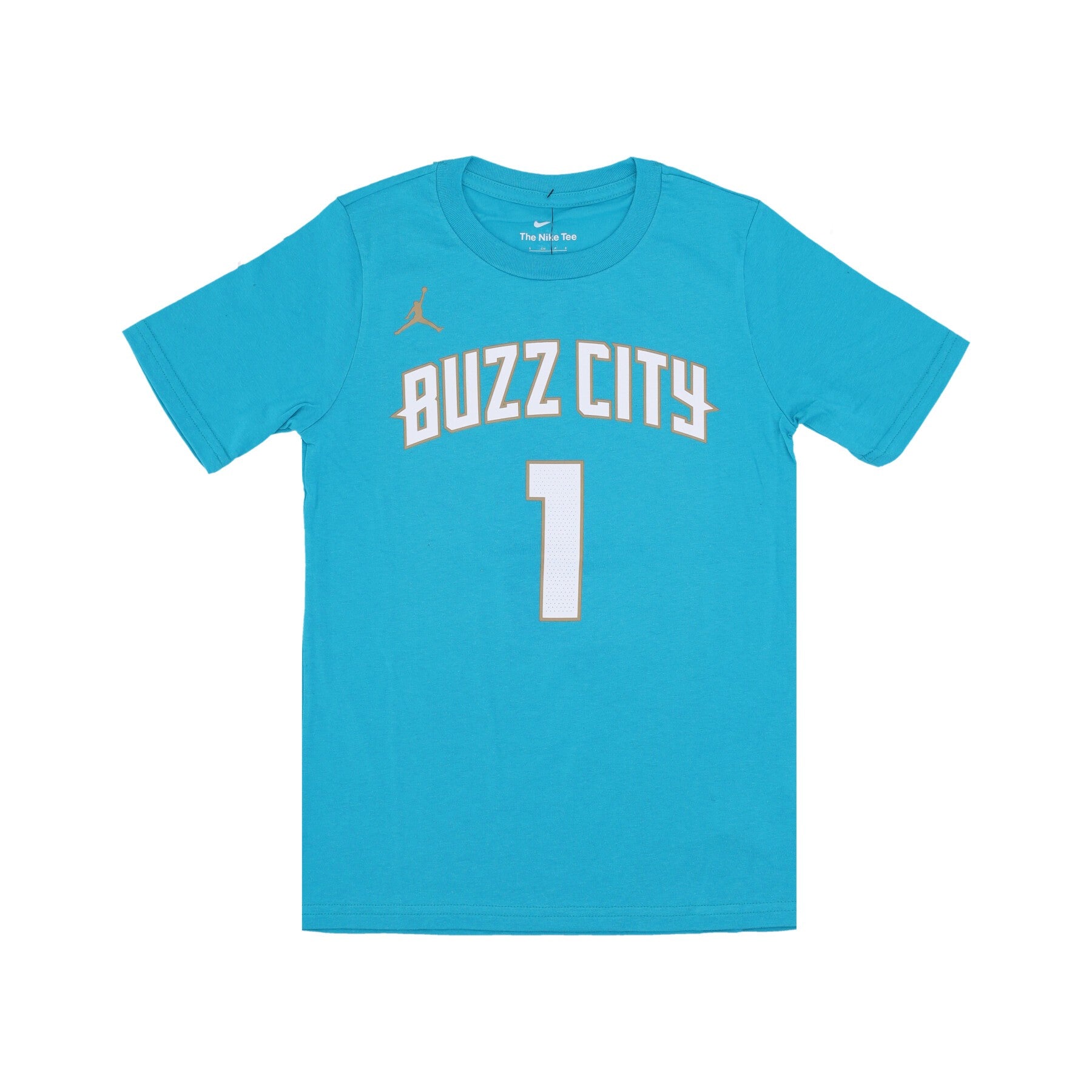 Jordan Nba, Maglietta Ragazzo Nba City Edition Tee No 1 Lamelo Ball Chaor, Original Team Colors