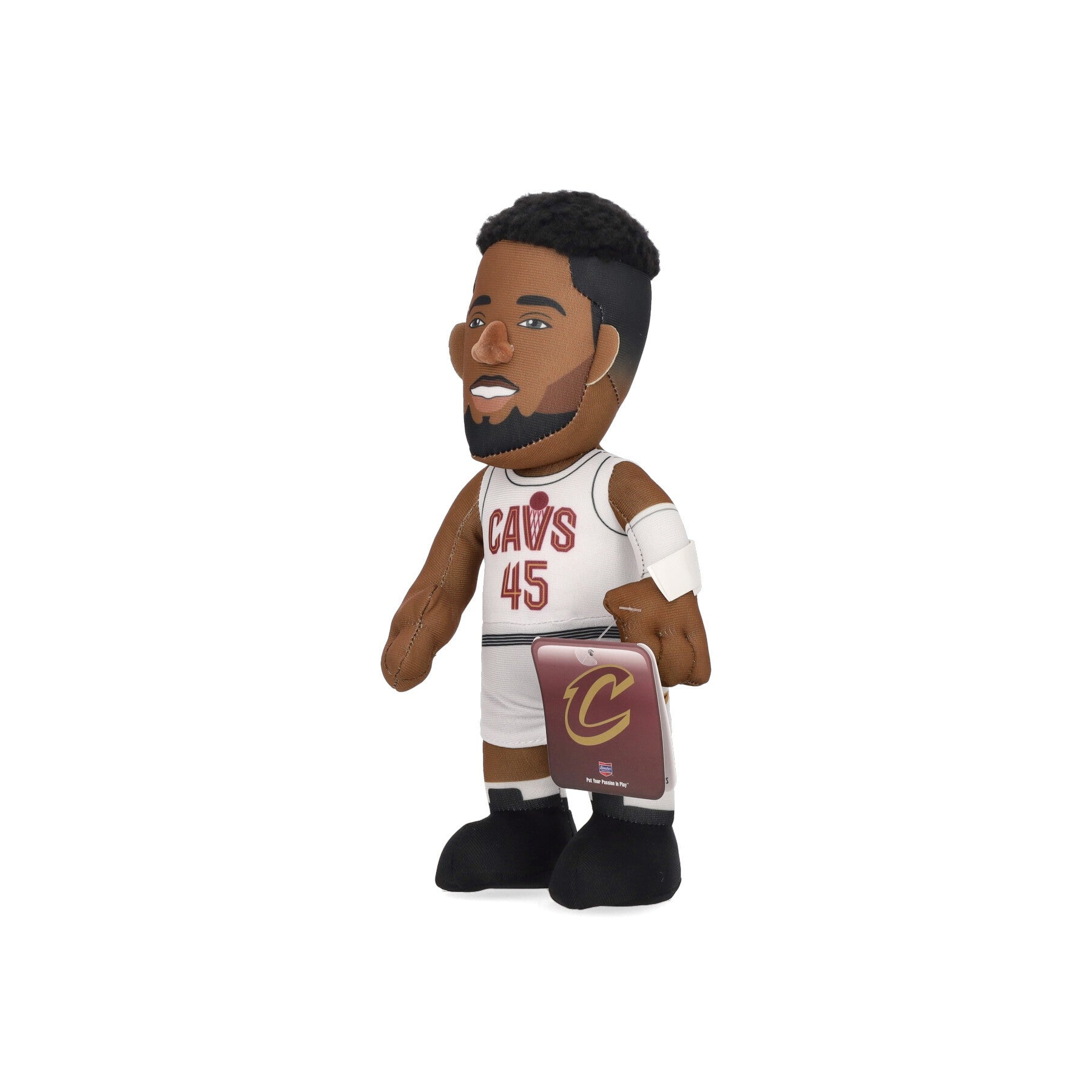 Bleacher Creatures, Pupazzetto Uomo Nba Plush No 45 Donovan Mitchell Clecav, Original Team Colors