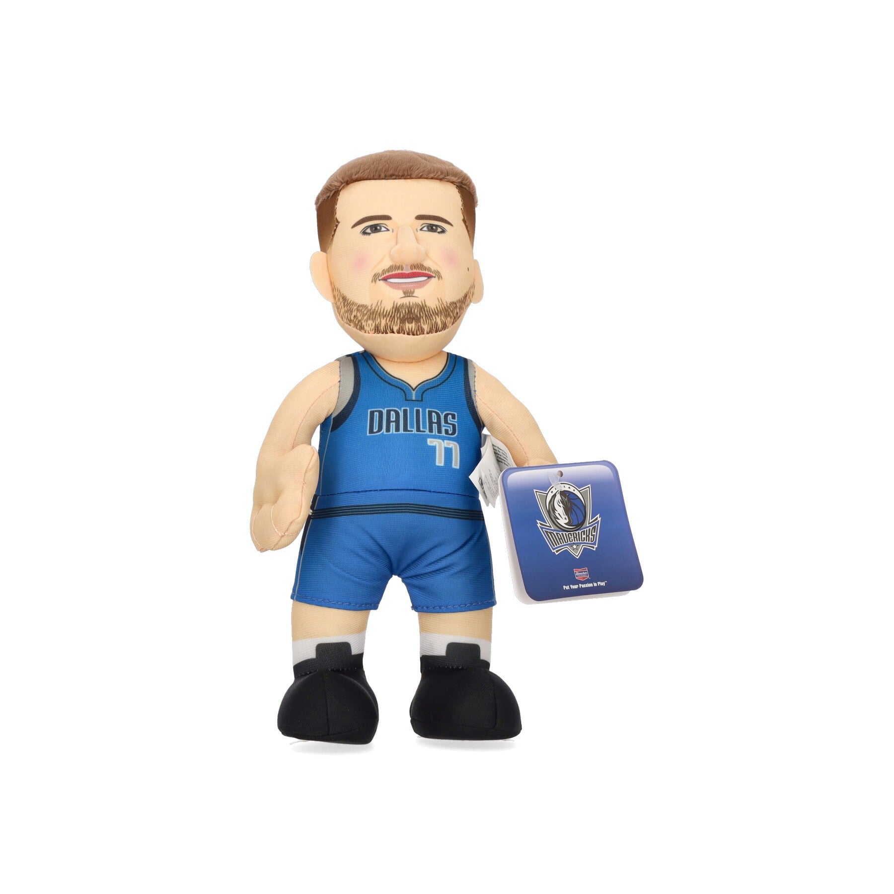 Bleacher Creatures, Pupazzetto Uomo Nba Plush No 77 Luka Doncic Dalmav, Original Team Colors