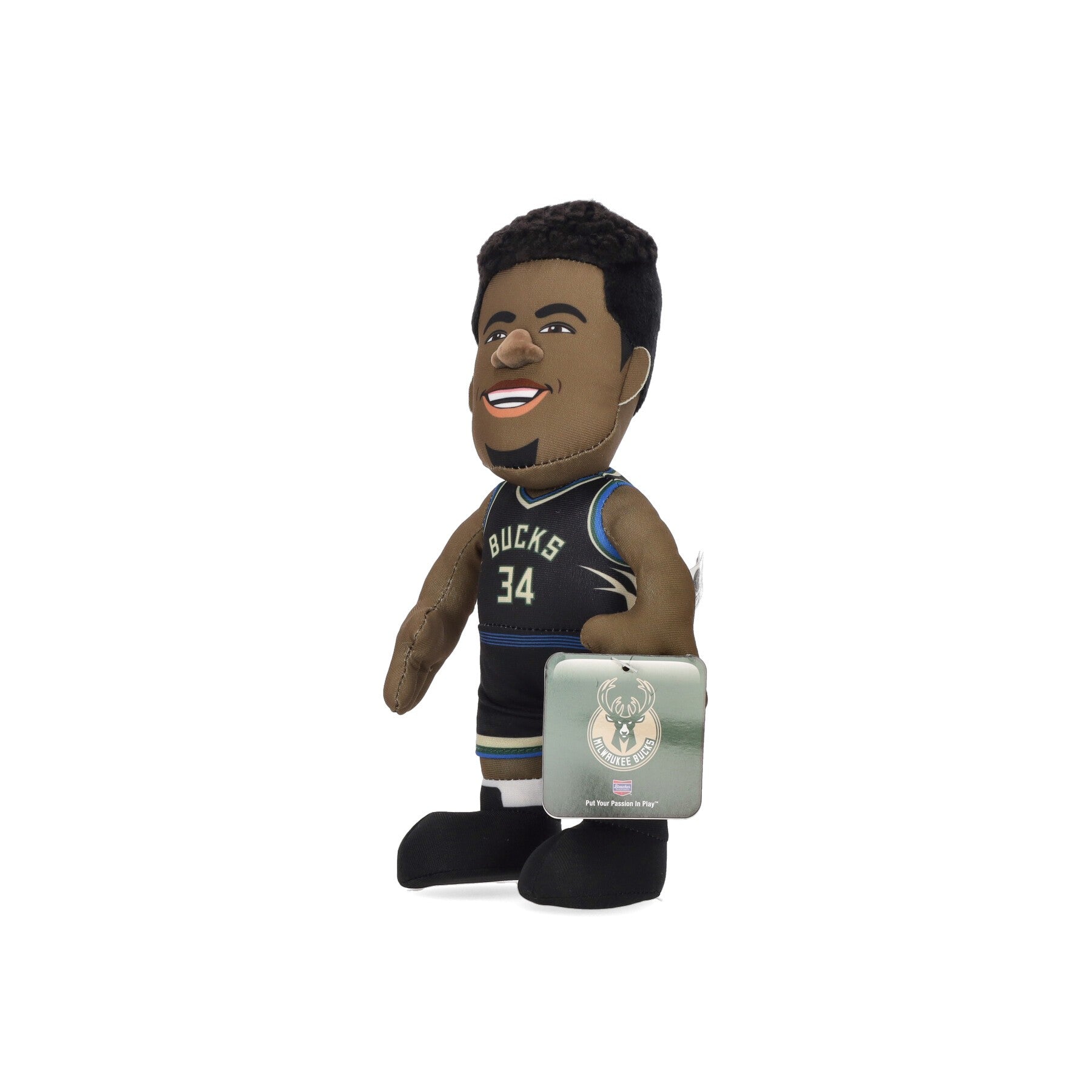 Bleacher Creatures, Pupazzetto Uomo Nba Plush No 34 Giannis Antetokounmpo Milbuc, Original Team Colors