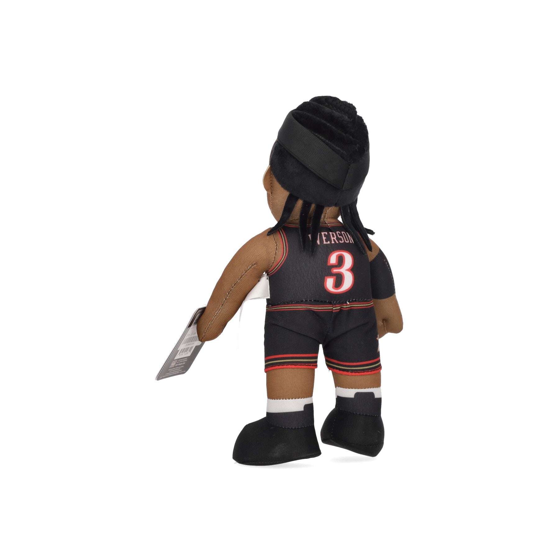 Bleacher Creatures, Pupazzetto Uomo Nba Plush No 3 Allen Iverson Phi76e, Original Team Colors