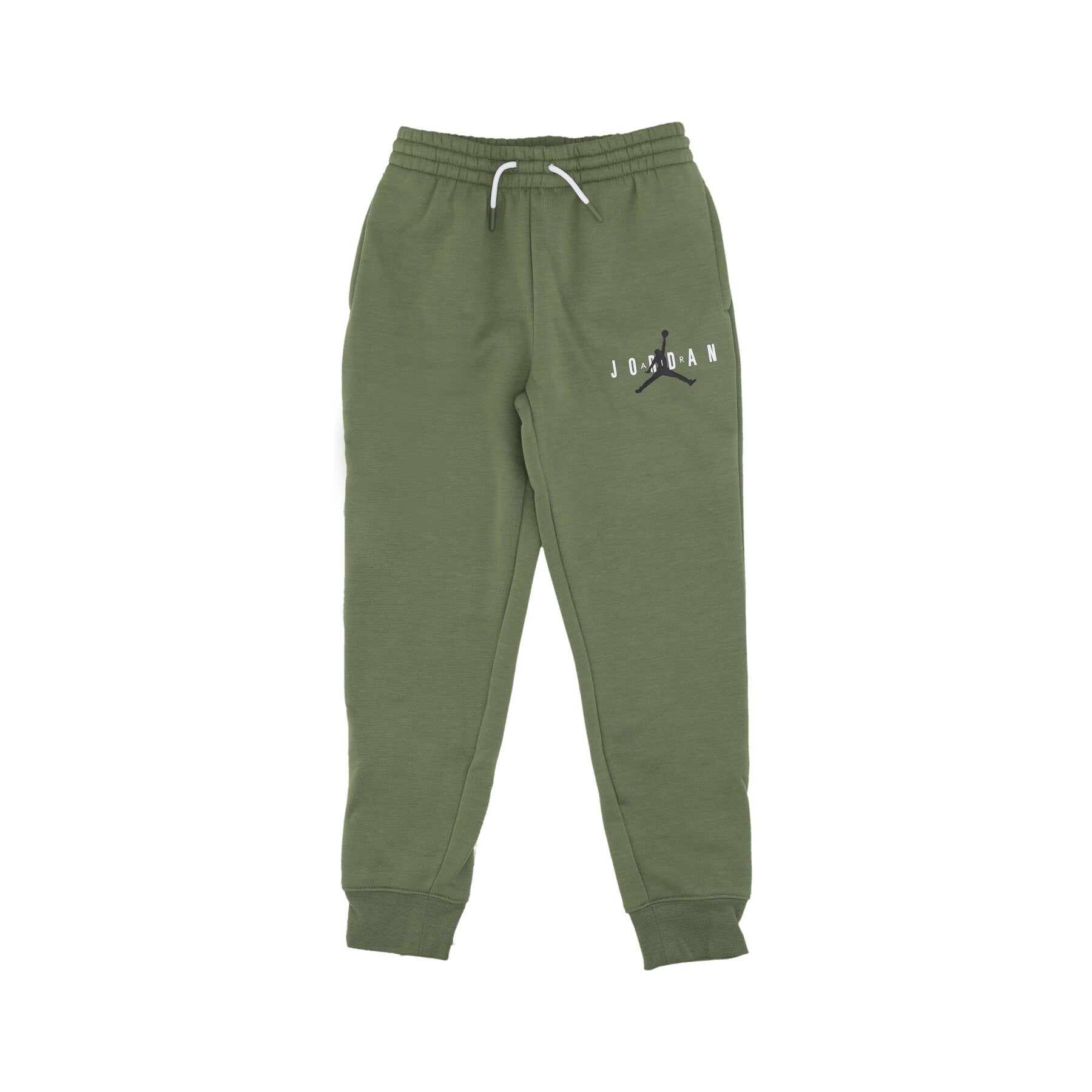 Jordan, Pantalone Tuta Felpato Ragazzo Jumpman Sustainable Pant, Sky J/lt Olive