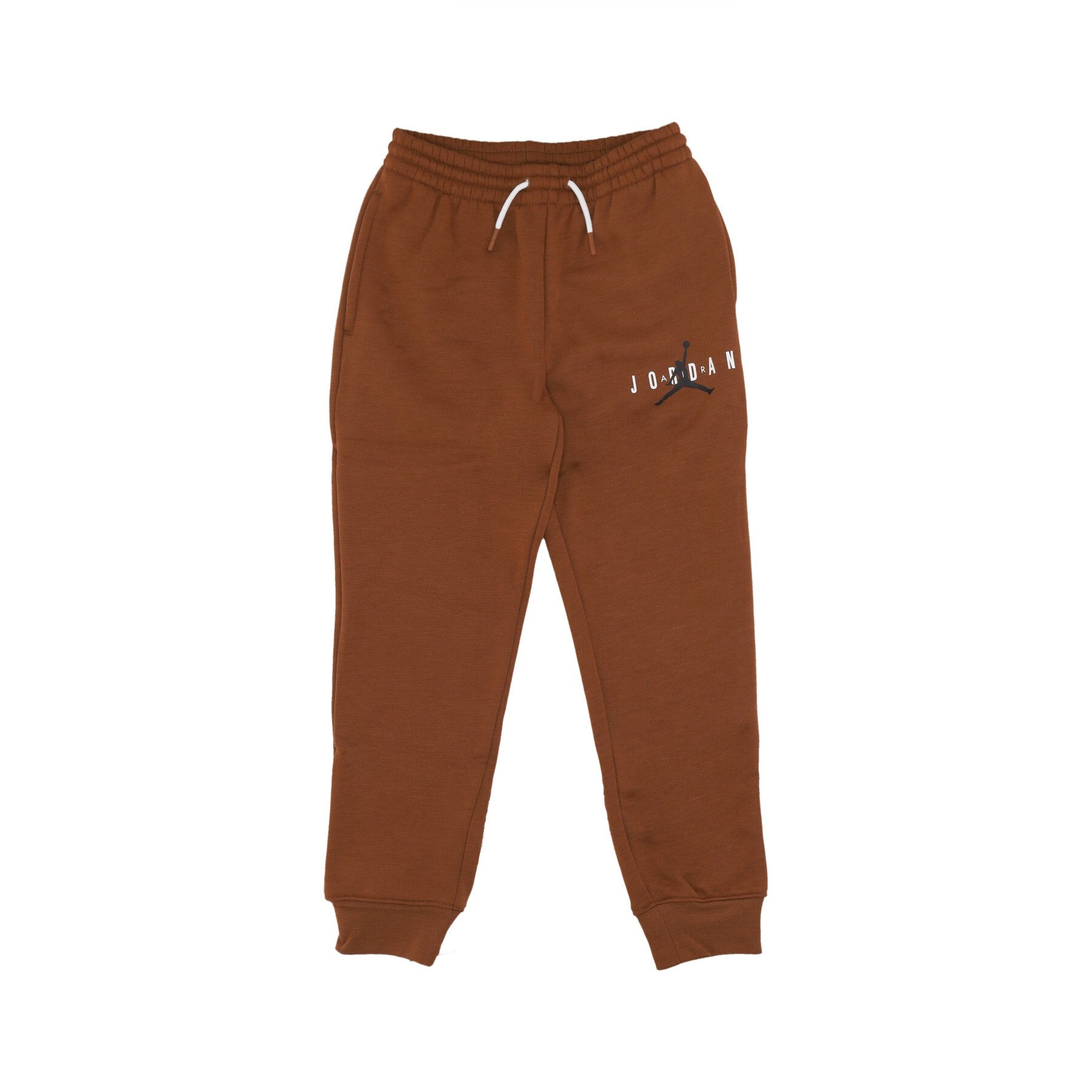 Jordan, Pantalone Tuta Felpato Ragazzo Jumpman Sustainable Pant, Light British Tan