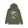Jordan, Felpa Cappuccio Ragazzo Flight Spray Po Hoodie, Sky J/lt Olive