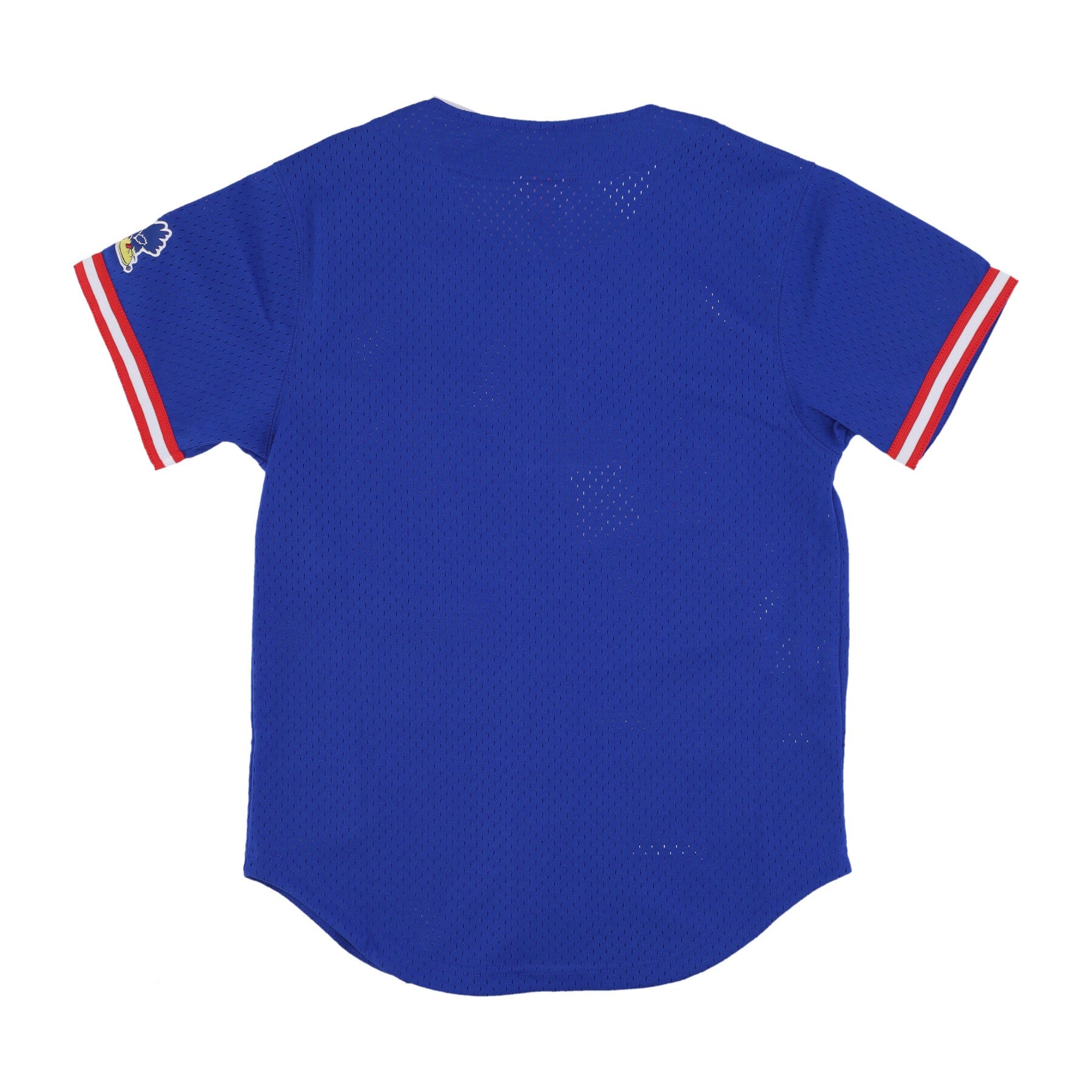 Mitchell & Ness, Casacca Bottoni Uomo Ncaa On The Clock Mesh Button Front Kanjay, 