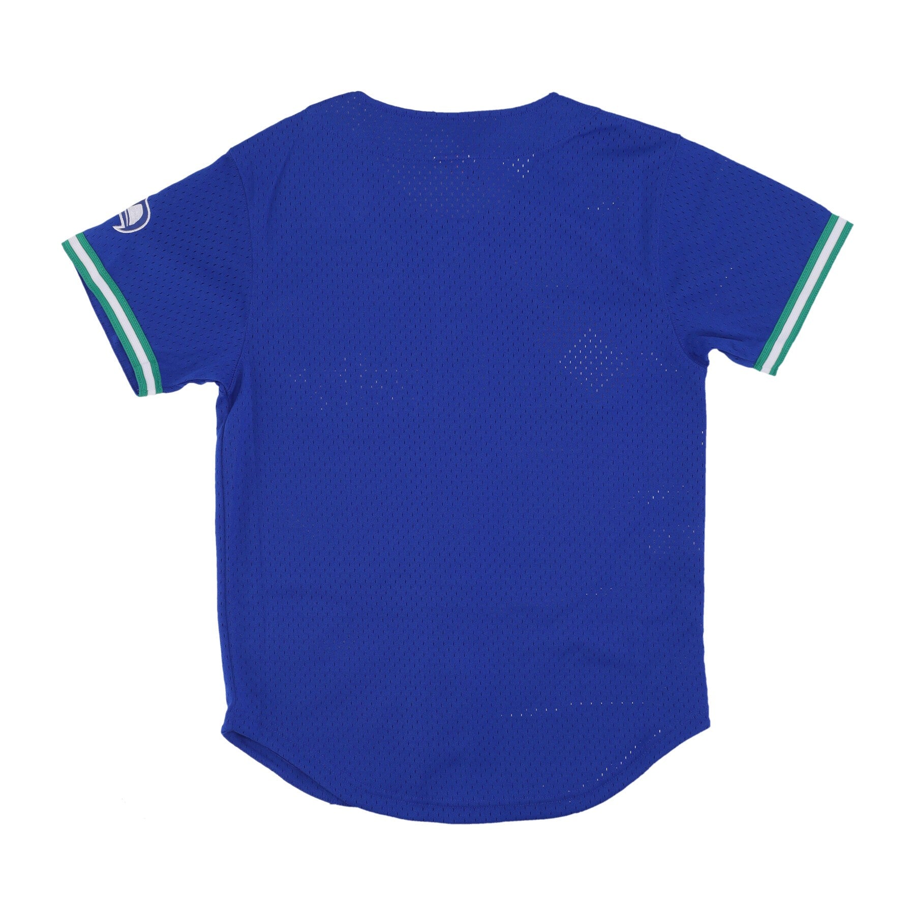 Mitchell & Ness, Casacca Bottoni Uomo Nfl On The Clock Mesh Button Front Seasea, Blue