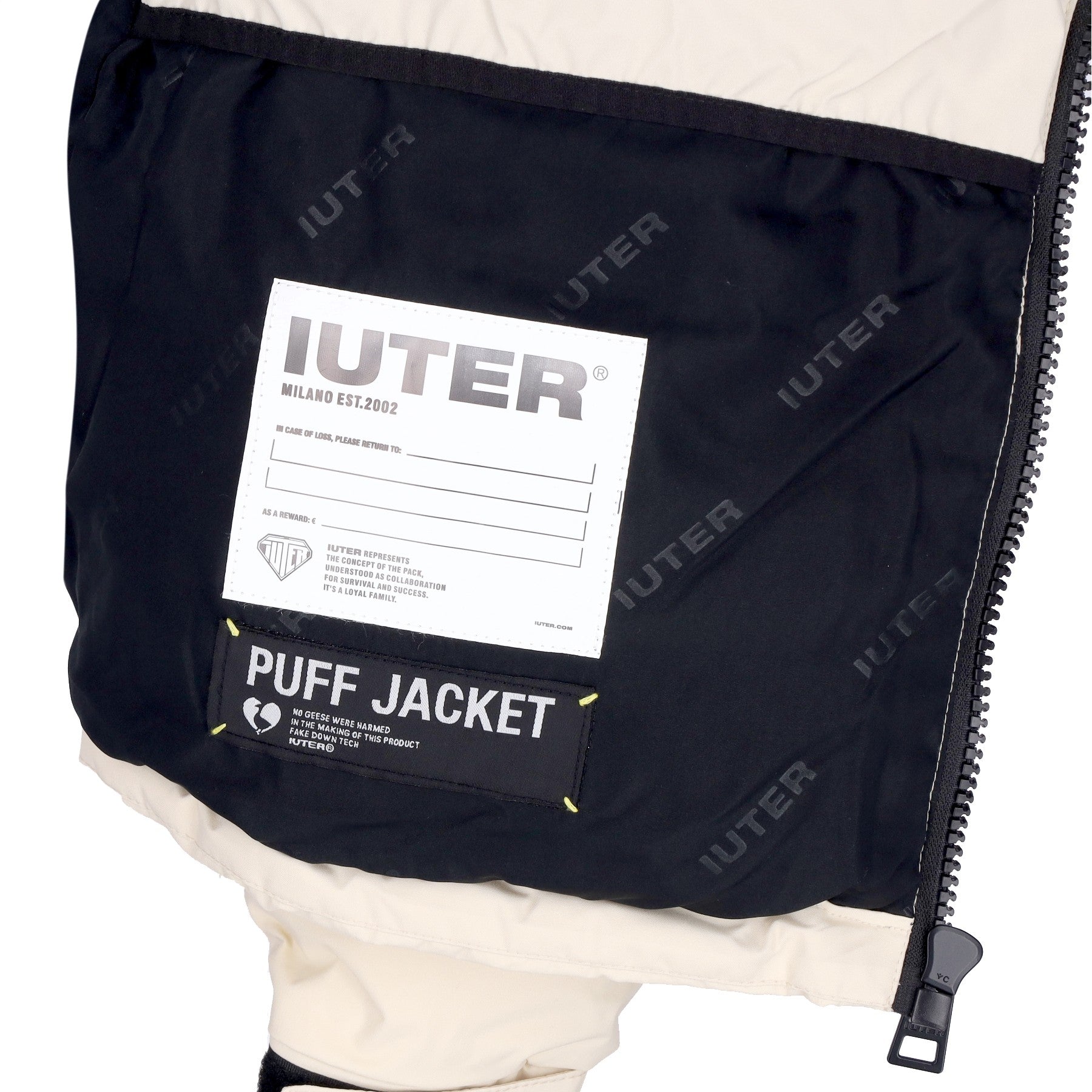 Iuter, Piumino Uomo Puff Jacket, White