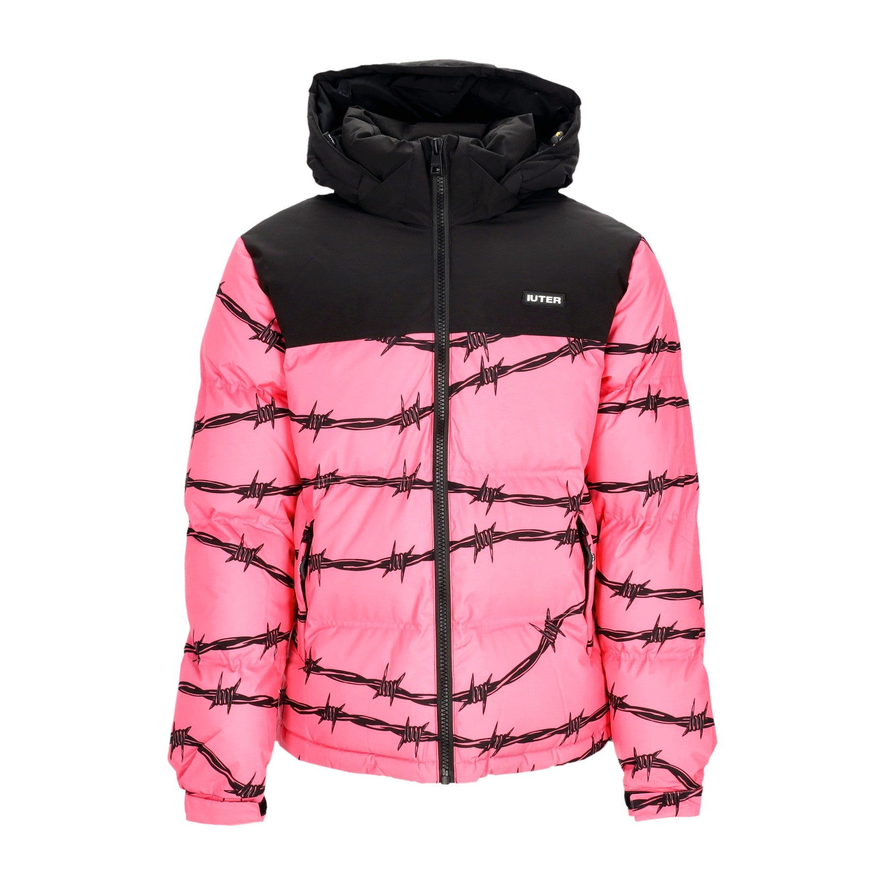 Iuter, Piumino Uomo Barbwire Puff Jacket, Pink