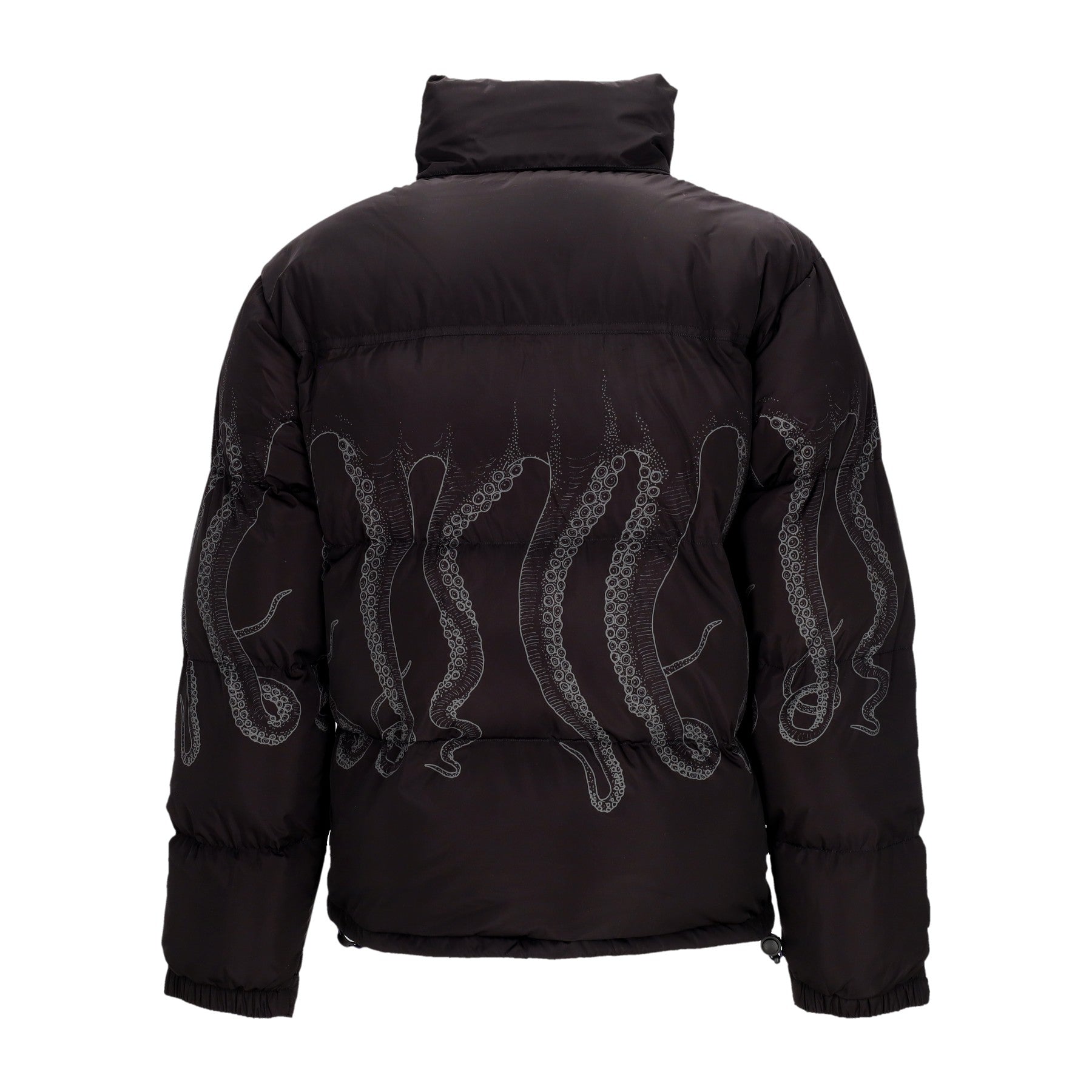 Octopus, Piumino Uomo Outline Puffer Jacket, Black