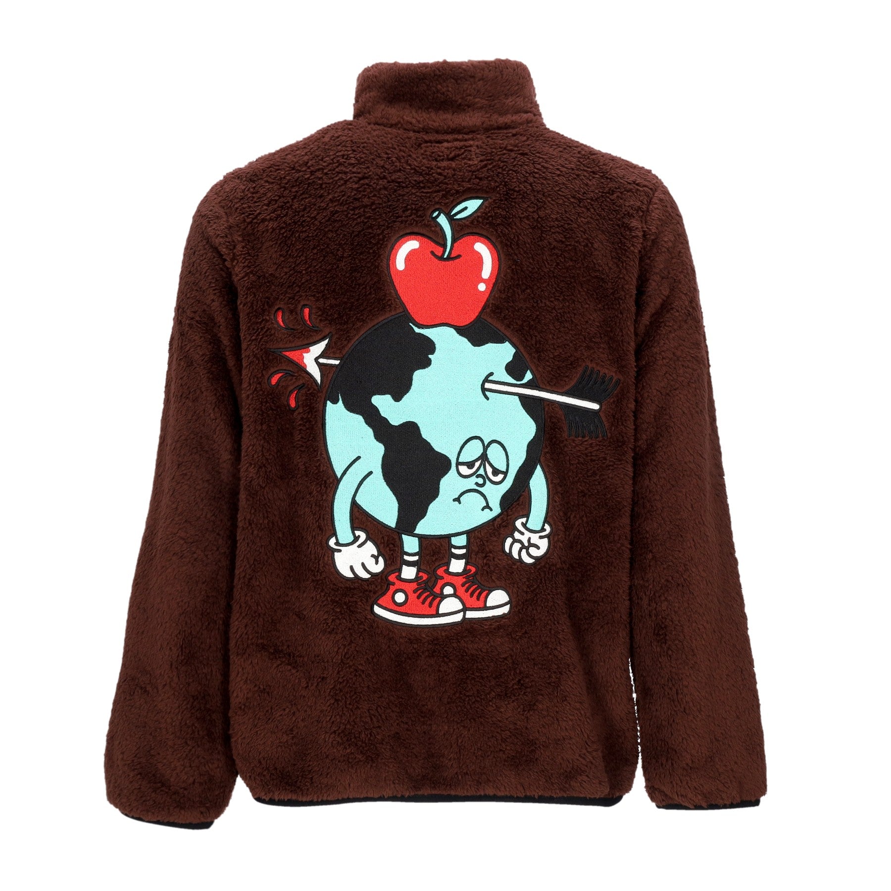 Doomsday, Orsetto Uomo Out Of Sight Fleece Jacket, Brown