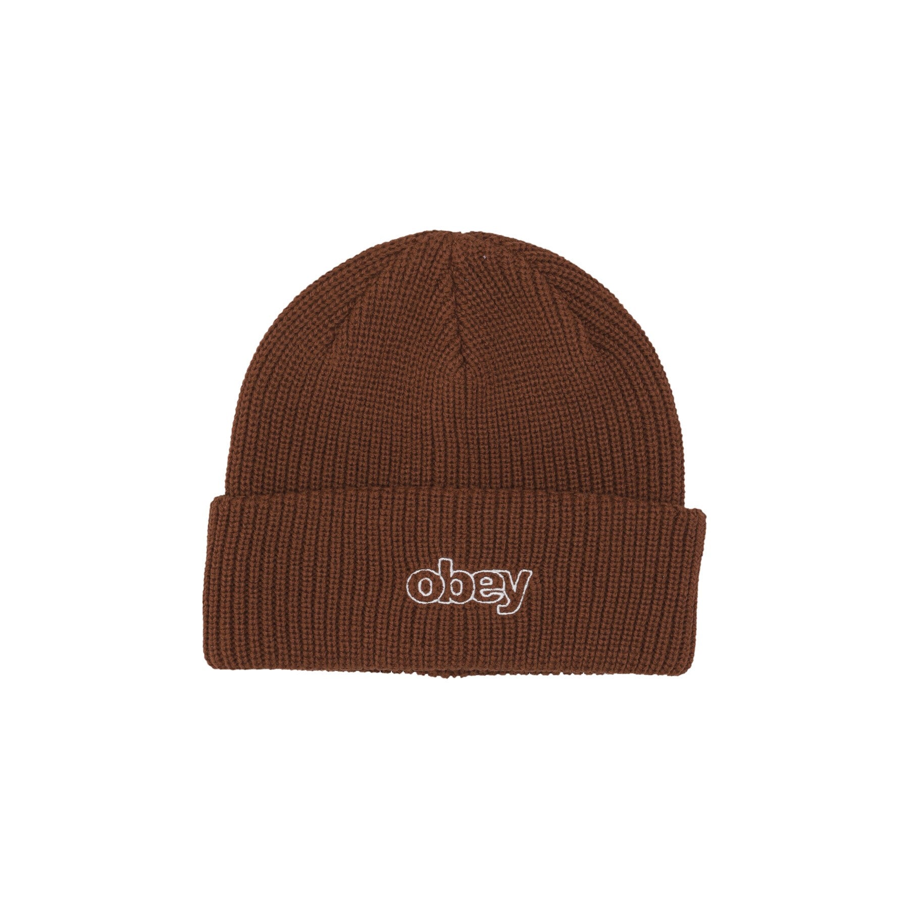 Obey, Cappello Uomo Throwback Beanie, Sepia
